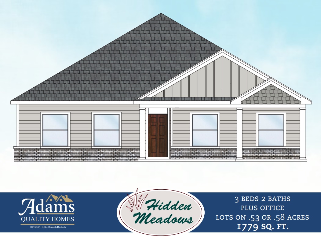 Hidden Meadows illustrated elevations