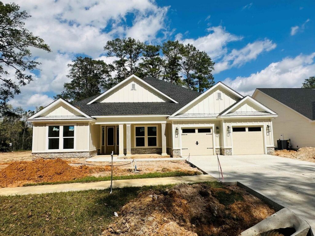Camellia Bluff custom home exterior