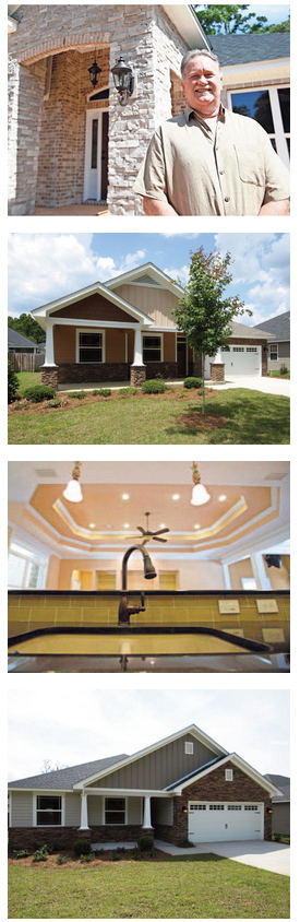 Interior detail from an Adams Quality Homes project